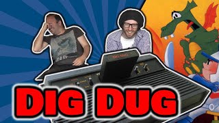 Dig Dug - Atari 2600 - Review & Lets Play