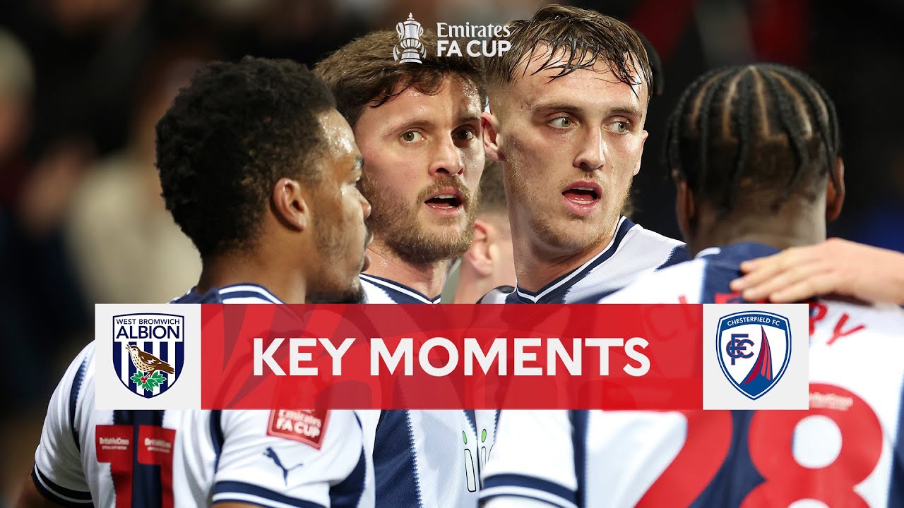 West Bromwich Albion vs Chesterfield highlights