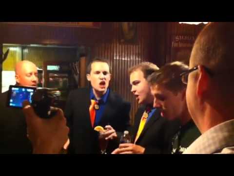 Kohl sings Let's Live it Up with Vocal Spectrum