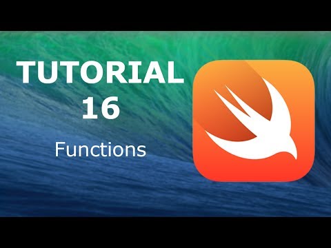 Swift Programming Tutorial 16 Functions