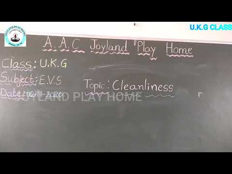 J.P.H|02.11.2020|SUBJECT-E.V.S|SENIOR K G|A.A.C JOYLAND PLAY HOME.