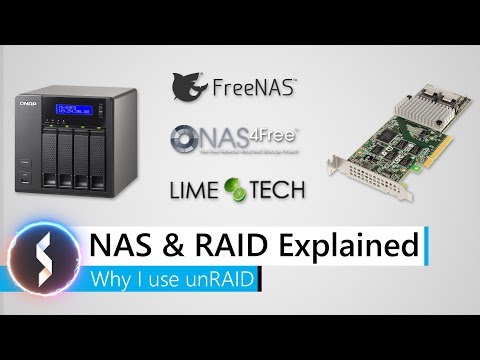 NAS & RAID Explained - Why I use unRAID Video