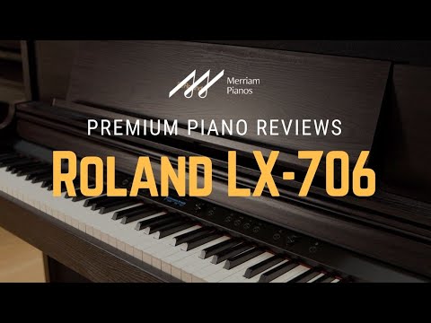 Обзор цифрового пианино Roland LX706