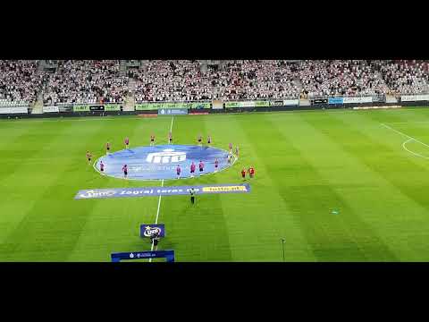 ŁKS ŁÓDŹ - KORONA KIELCE hymn ŁKS 3 kolejka pko Ekstraklasa