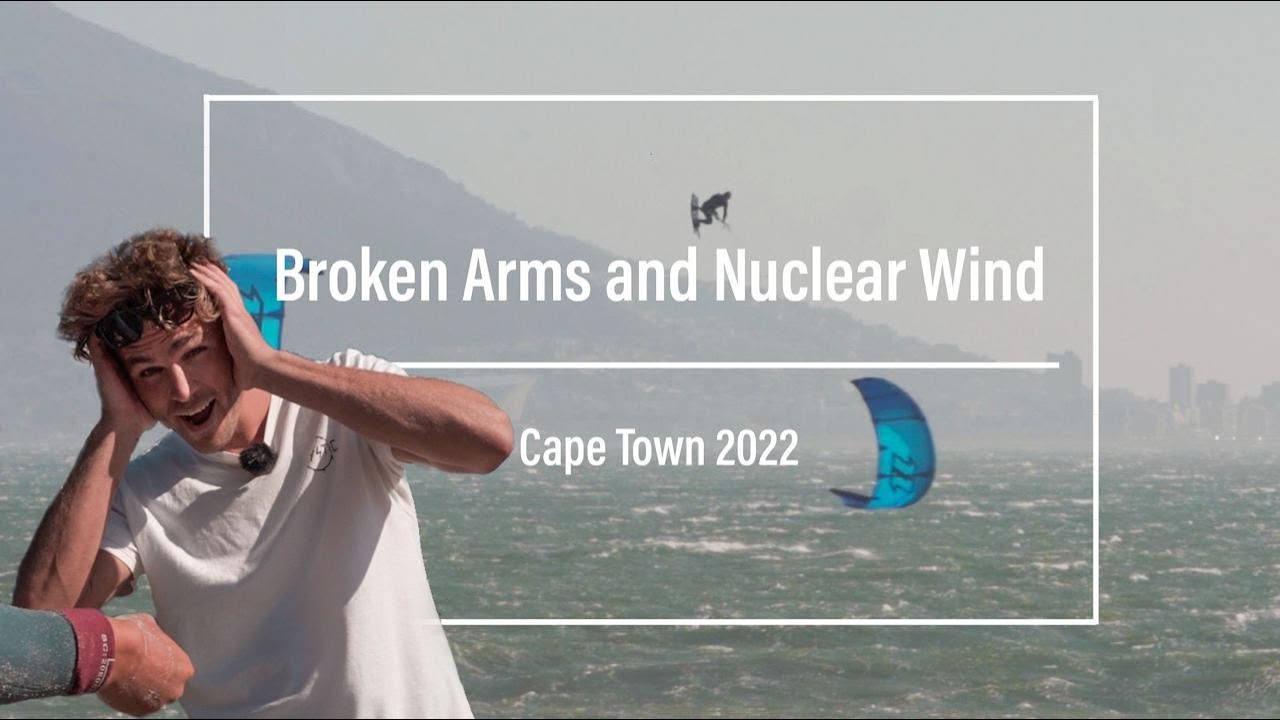 A Broken Arm While Kiting Nuclear Winds in Cape Town