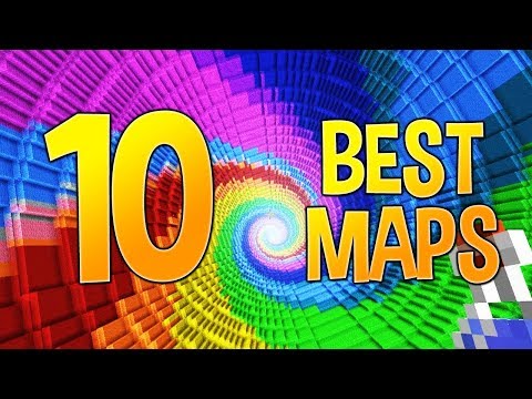 THE 10 BEST MINECRAFT MAPS OF ALL TIME!