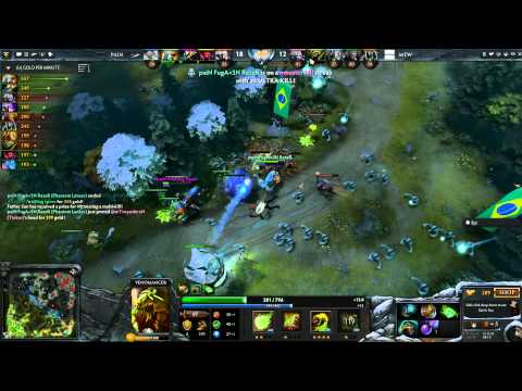 DOTA 2 Tournament: The Defense 3 - Pain Vs. mTw Highlights