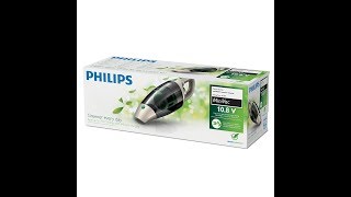 Philips ECO FC6148/01 Akkusauger (beutellos, 10,8V Li-Ionen-Akku, 9 Minuten Laufzeit)