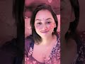 Beautiful Indian Woman Kiara Blue Saree Live Vlogging Show Tango Viral Live Streaming India