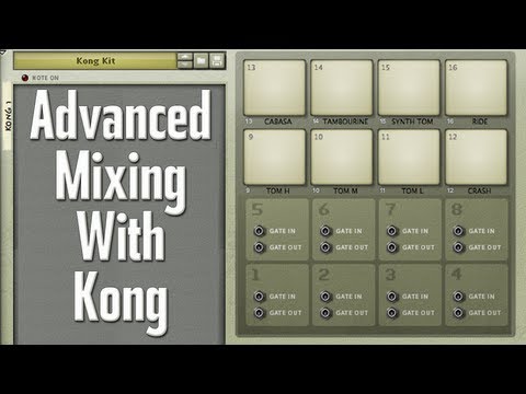 Advanced Mixing With Kong in Reason 5/ Record 1.5