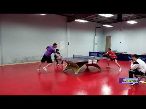 2019 Dream TT Open Group A Final: Sean (2547) vs William (2411) at Swan Ping Pong