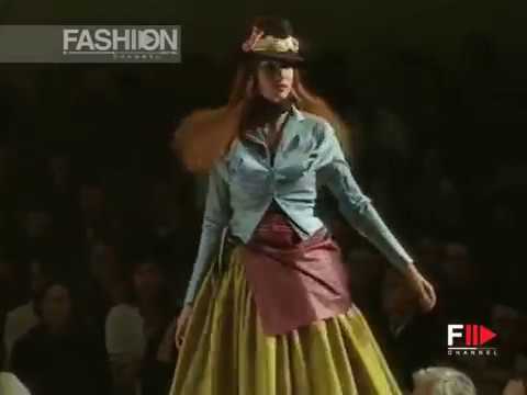 JOHN GALLIANO Spring Summer 1991 Paris - Fashion Channel