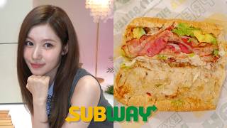 I Tried Sana's Subway Sandwich Order
