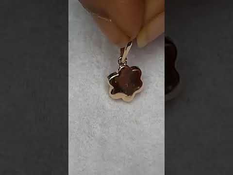 Round diamond fashion pendant, ring