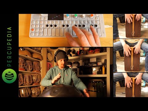Percussion Groove | Hang Drum, Cajón, Pandeiro, Riq, Darbuka, OP-1 | Ruven Ruppik |