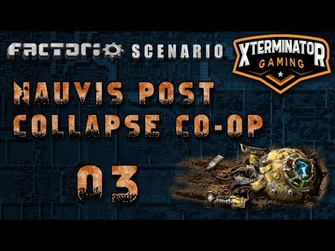 Factorio Nauvis Post Collapse Scenario EP3 - Science Production & Tank Fun! : Multiplayer Gameplay