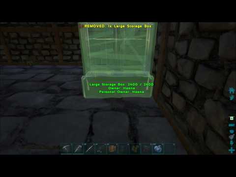 How to fit many Large Storage Boxes in a small area - Ark Survival Evolved