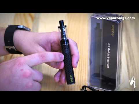 Part of a video titled Aspire K3 Quick Start Kit - YouTube