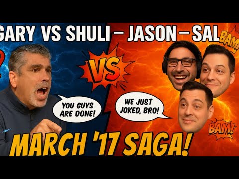 Gary vs Shuli Jason Sal SAGA March '17 l 𝗧𝗵𝗲 𝗛𝗼𝘄𝗮𝗿𝗱 𝗦𝘁𝗲𝗿𝗻 𝗦𝗵𝗼𝘄