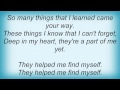 Eric Clapton - Find Myself Lyrics