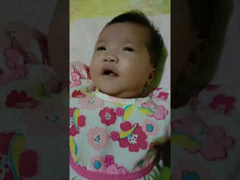 1 month 22 day baby Mya Adelina @ otet 🥰🥰🥰 cry cry