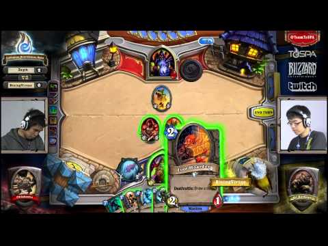 TeSPA Collegiate Hearthstone Open - RisingVirtue vs Zeph - RO4 Game 3