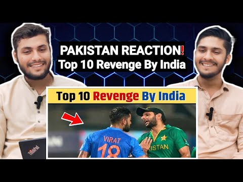 Top 10 Best Revenge Moments In Cricket By Indian Cricketers | Craziest Revenge Moments | Reaction!!!