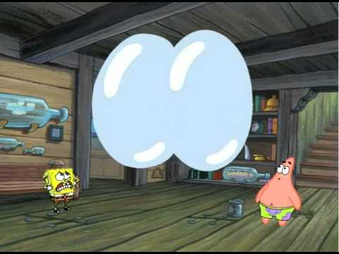 Two Giant Paint Bubbles - Spongebob
