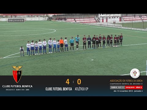 Futebol Benfica (4-0) Atlético CP [FUT11 S14] J04