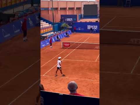 MEHDI BENCHAKROUN 🇲🇦 @grandprixhassanll  #tennisplayer #tenniscourt #highlights