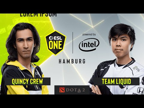Dota2 - Team Liquid vs. Quincy Crew - Game 2 - Group B - ESL One Hamburg 2019
