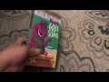 Barney Goes To School 1996 VHS
