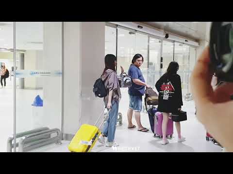 190603 Fancam BNK48 back the event of thx gift chiangmai at airport