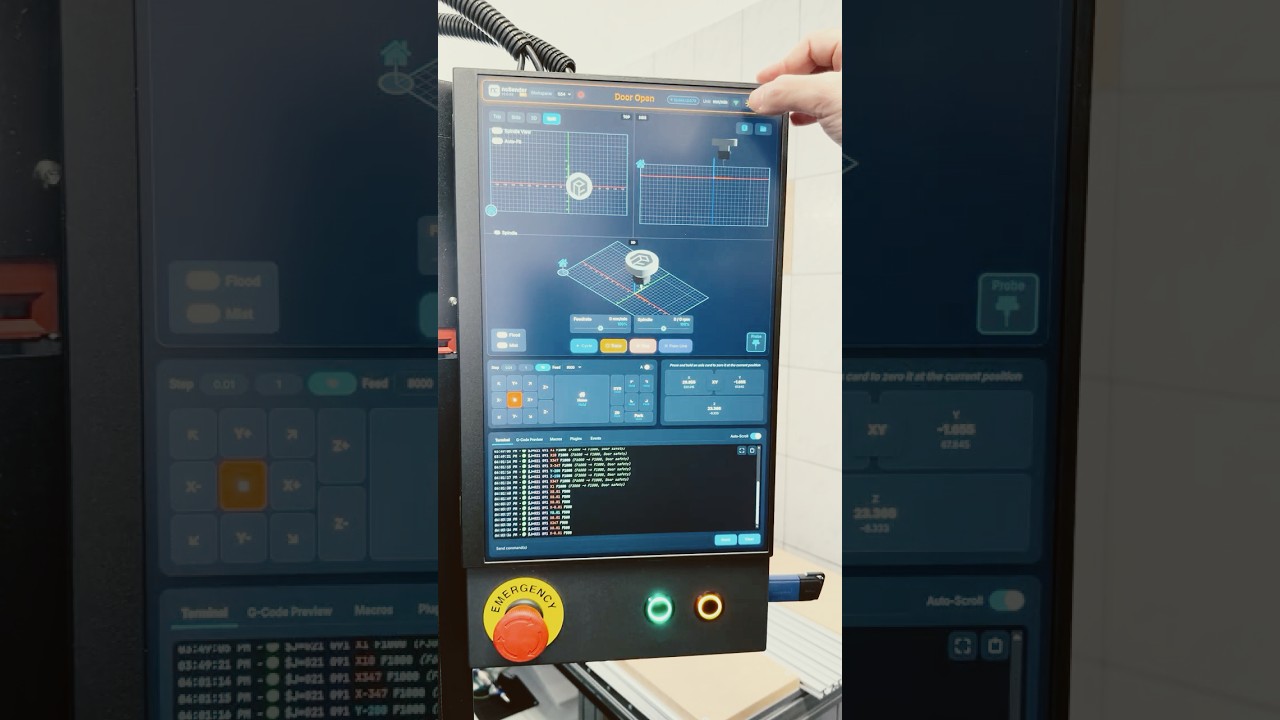 ncSender Pro Overview on our BLOQ5 #cnc