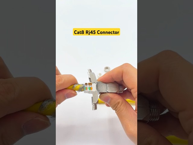Vídeo relacionado con Adaptador RJ45 Hembra a Hembra 10Gbps, RJ45 Conector de Extensión LAN Acoplador, Empalme RJ 45 para Cable Red para Cable Ethernet Cat8, Cat7, Cat6, Cat5, Cat5e, 2 Unidades