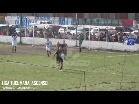 LIGA TUCUMANA - ASCENSO: Concepción FC derrotó a Famaillá y logró su segunda victoria en el ascenso