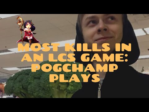 Jensen Leblanc Most Kills in an LCS Game 20 kills - Pogchamp Plays