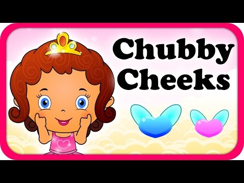 Chubby Cheeks Dimpled Chin Lyrical Video | English Nursery Rhymes Full Lyrics For Kids & Children