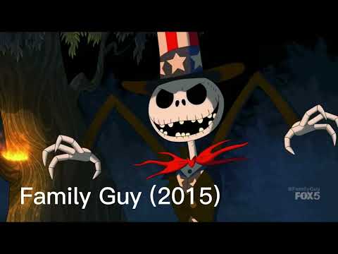 The evolution of Jack Skellington (because it’s spooky season.)