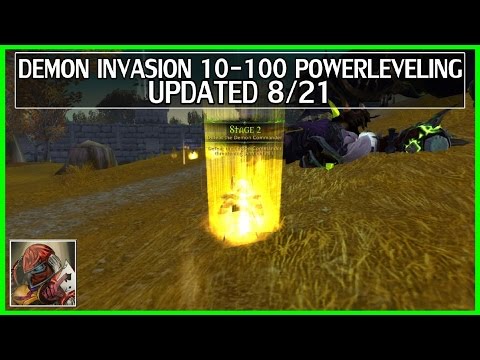 WoW Legion Demon Invasion 10-100 Powerleveling Guide - Updated 8/21