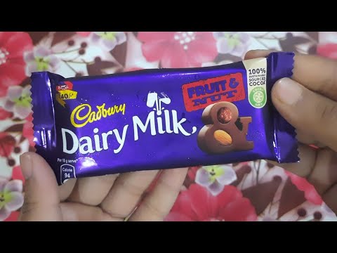 Cadbury Dairy Milk Fruit & Nut chocolate 🤤 Review