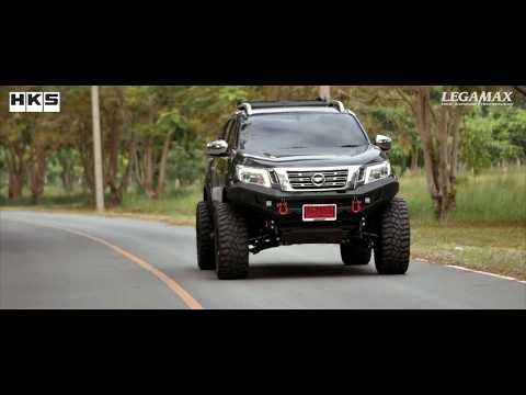HKS LEGAMAX NISSAN NAVARA NP300 CARBON TAIL