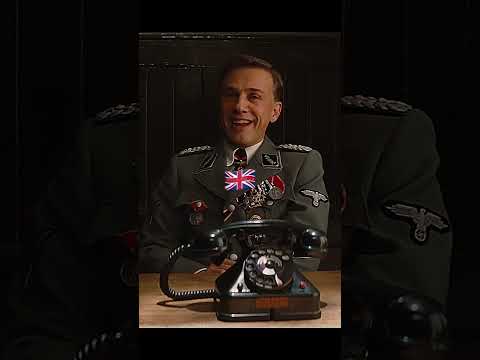 Christoph Waltz's performance in four languages 🎭 | Inglourious Basterds