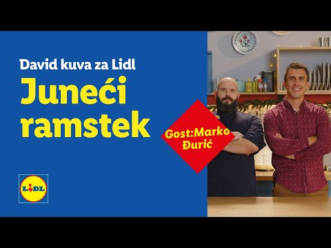 Juneći ramstek │ gost Marko Đurić ĐuraFiskultura │ David kuva za Lidl │ Lidl Srbija