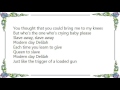 Kiss Modern Day Delilah Lyrics