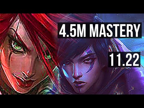 KATA & Leona vs APHELIOS & Thresh (ADC) | 4.5M mastery, 6/1/3, 500+ games | BR Grandmaster | 11.22