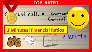 🔴  3 Minutes! Financial Ratios & Financial Ratio Analysis Explained & Financial Statement Analysis