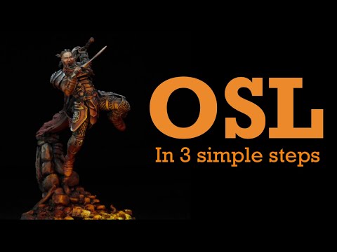 Advanced miniature painting techniques made easy: OSL (object source lighting, NMM, leather)