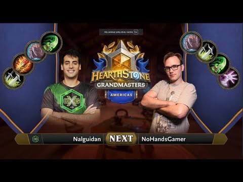 Nalguidan vs NoHandsGamer | 2021 Hearthstone Grandmasters Americas | Top 8 | Season 2 | Week 6