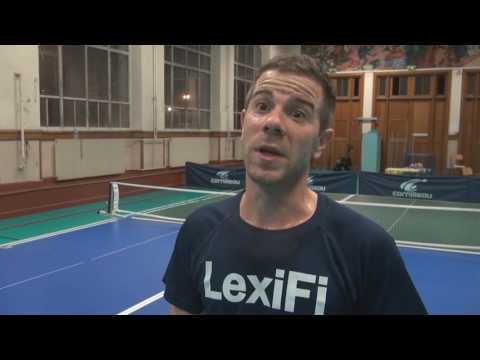 Ultimate Ping : le service avec Nicolas Brocard